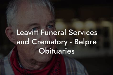 leavitt funeral home|leavitt funeral home obituaries belpre.